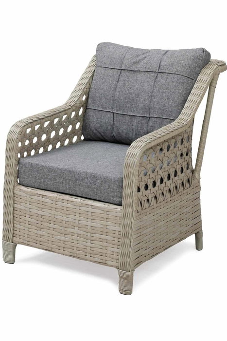 Hanah Home Conjunto de Jardín Rondi Gris Oscuro y Miel